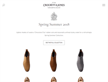 Tablet Screenshot of crockettandjones.com